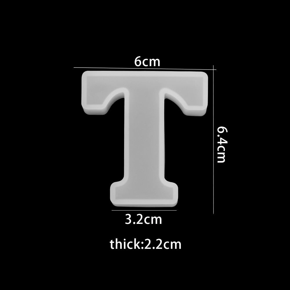 Stampo in Silicone 3D per Colare Lettere di Cioccolato – Divertimento in Cucina (Compra 1 e Prendi 1 Gratis)