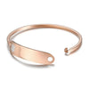 Bracciale MedAlert OpulentShield | Bracciale Personalizzato per Allerta Medica in Emergenze