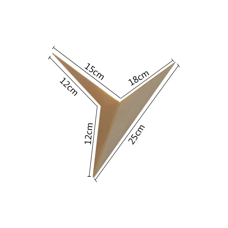 NoctiLux Applique LED Geometrica | Illuminazione contemporanea per comodini in case moderne
