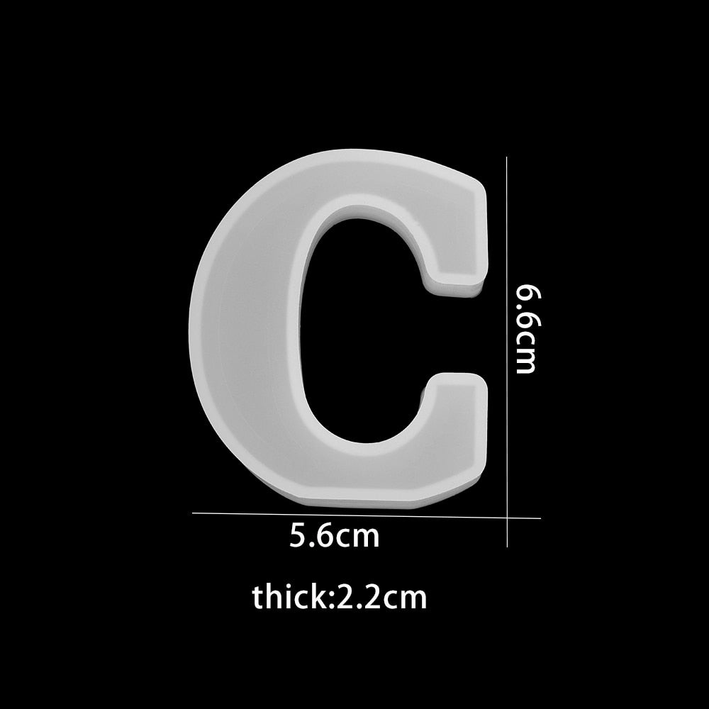 Stampo in Silicone 3D per Colare Lettere di Cioccolato – Divertimento in Cucina (Compra 1 e Prendi 1 Gratis)