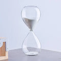 Timer a Clessidra in Vetro | Decorazione Elegante con Indicazioni di Tempo di 5/10/30/60 Minuti