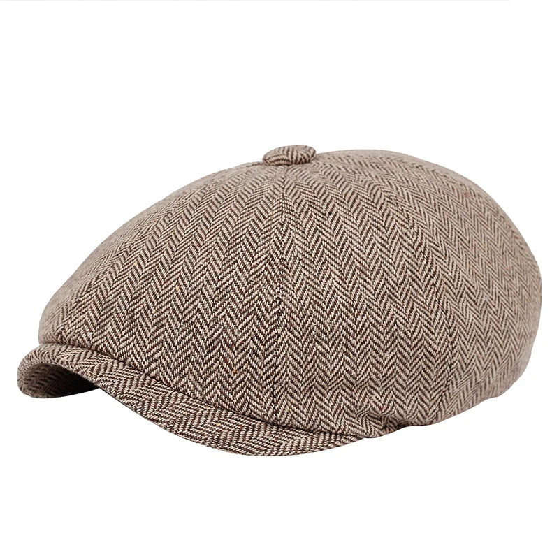 Cappello Newsboy in Stile Vintage Classico – Arthur