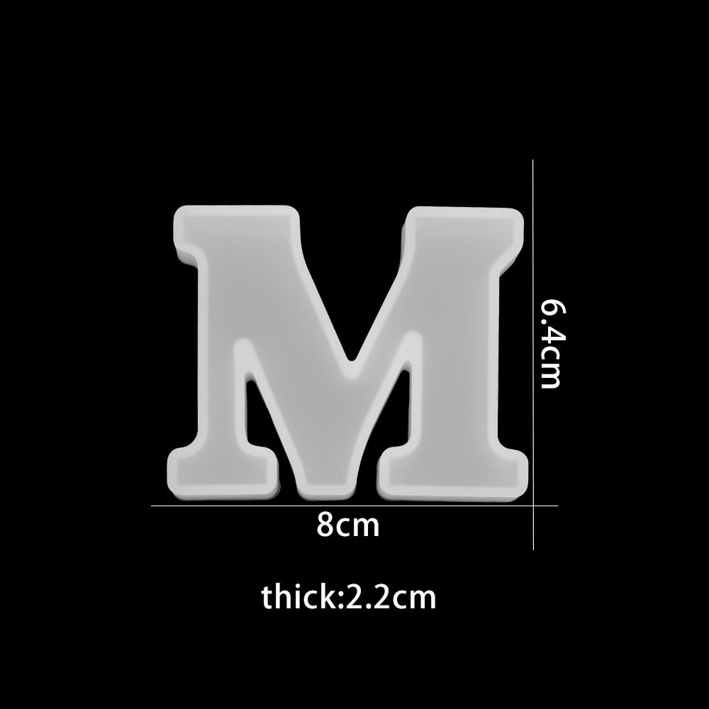 Stampo in Silicone 3D per Colare Lettere di Cioccolato – Divertimento in Cucina (Compra 1 e Prendi 1 Gratis)