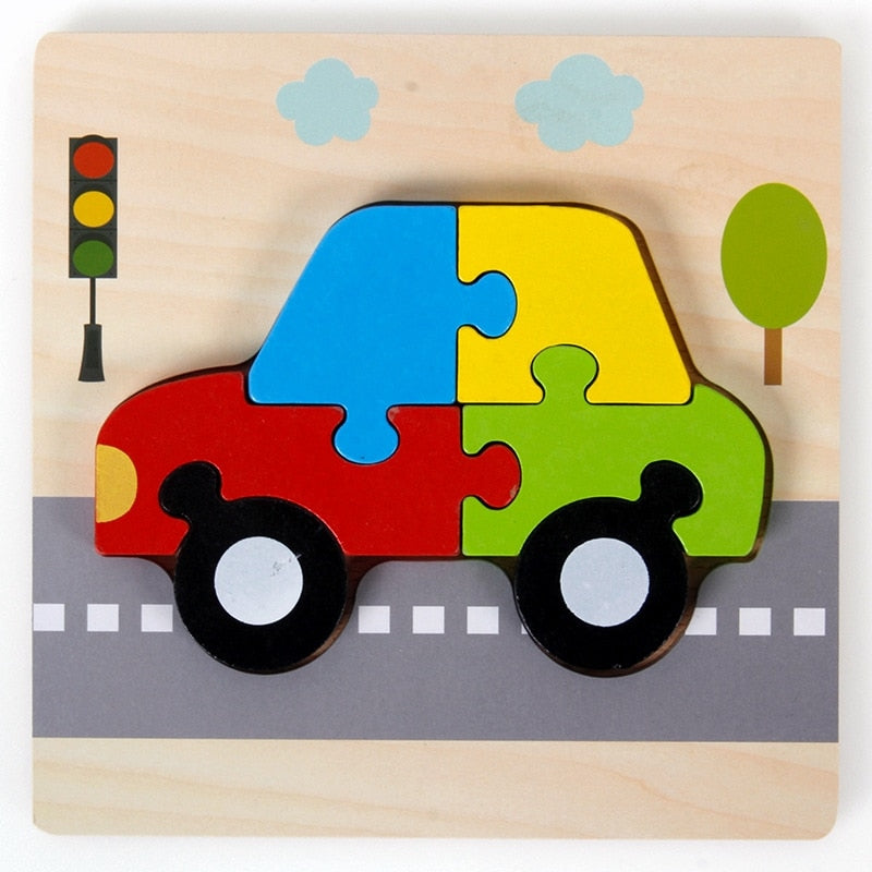Puzzle Montessori in Legno – ColourJoy (Acquista 1 e ricevi 1 gratis)