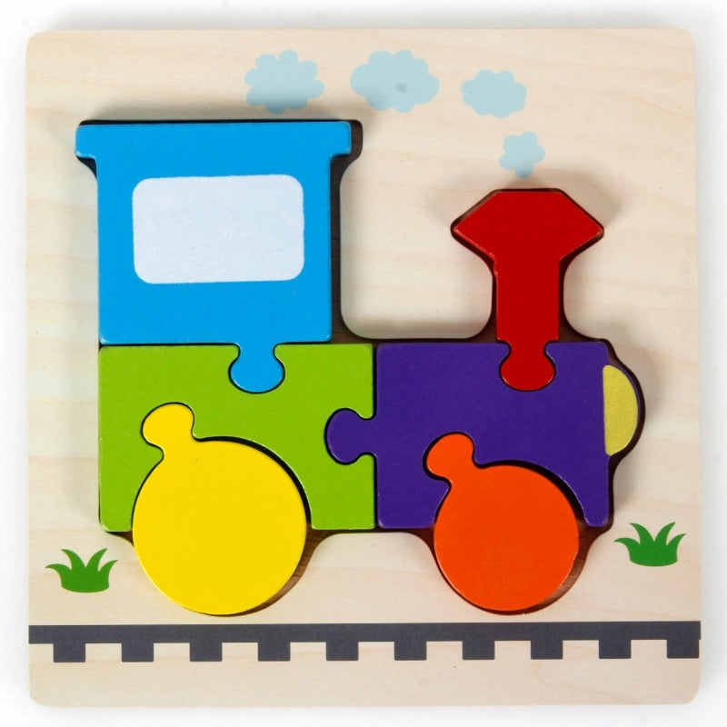 Puzzle Montessori in Legno – ColourJoy (Acquista 1 e ricevi 1 gratis)