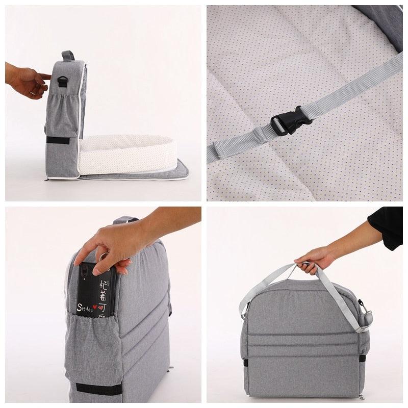 Nido per Bambini Pieghevole e Portatile con Zanzariera – Sleep Island Cosina