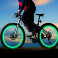 Éclairage de haute qualité pour valves de vélo avec LED – Parfait pour les balades nocturnes