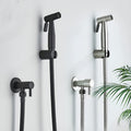 AquaGleam - Stainless Steel Bidet Spray Head with Wall Mount