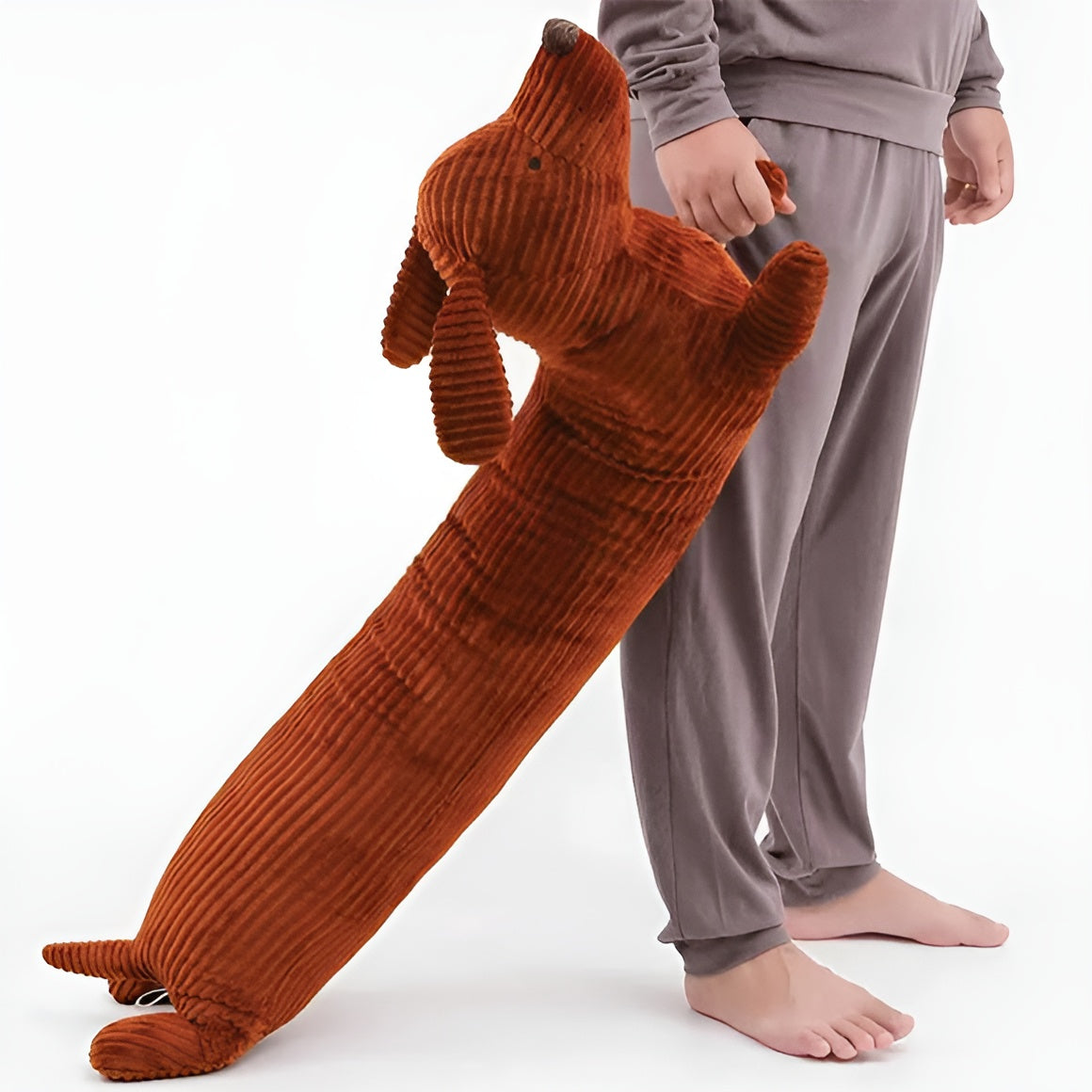 Cuscino Ergonomico in Peluche a Forma di Bassotto – DaxiRest
