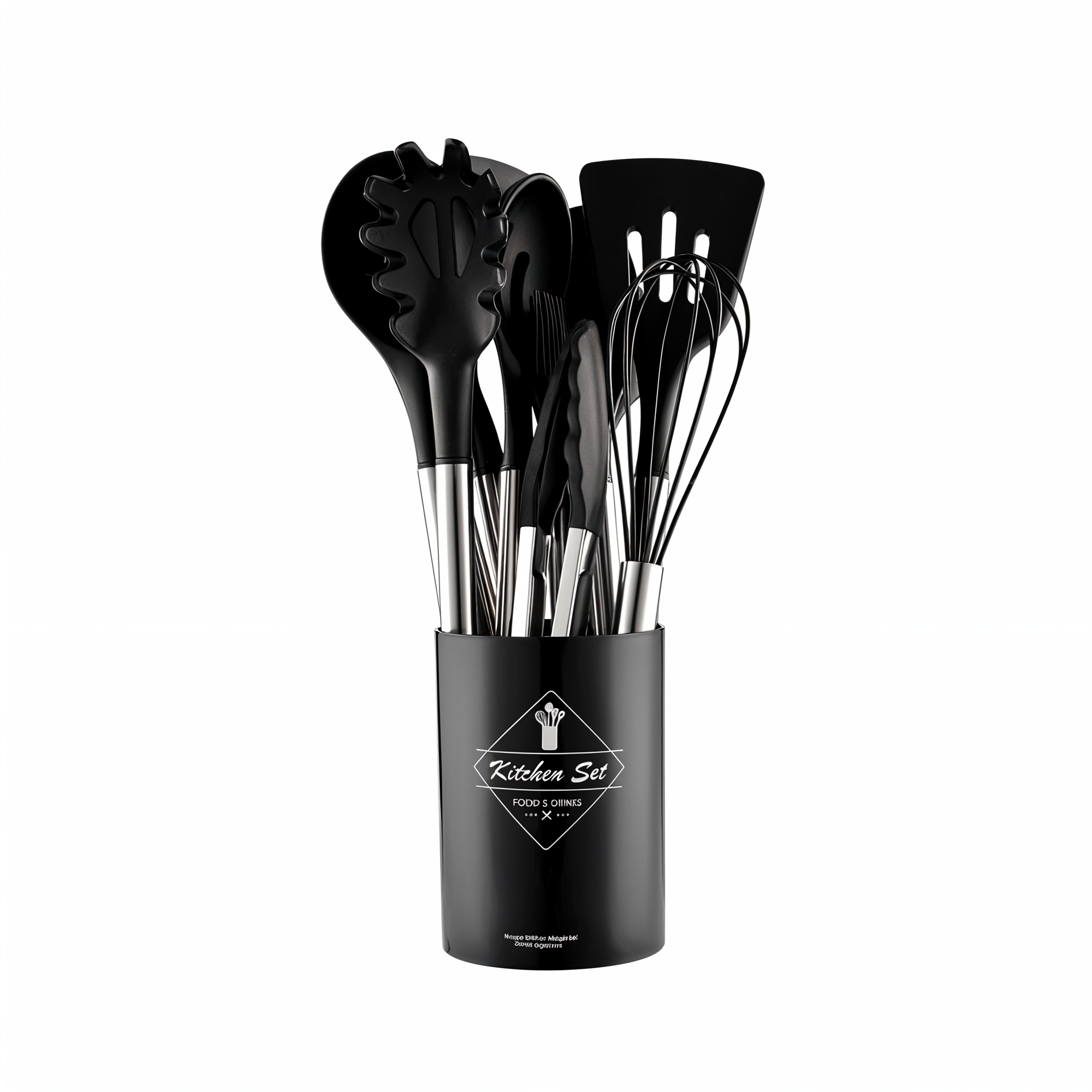 Set di Utensili da Cucina in Silicone da 12 Pezzi – Culinara Pro