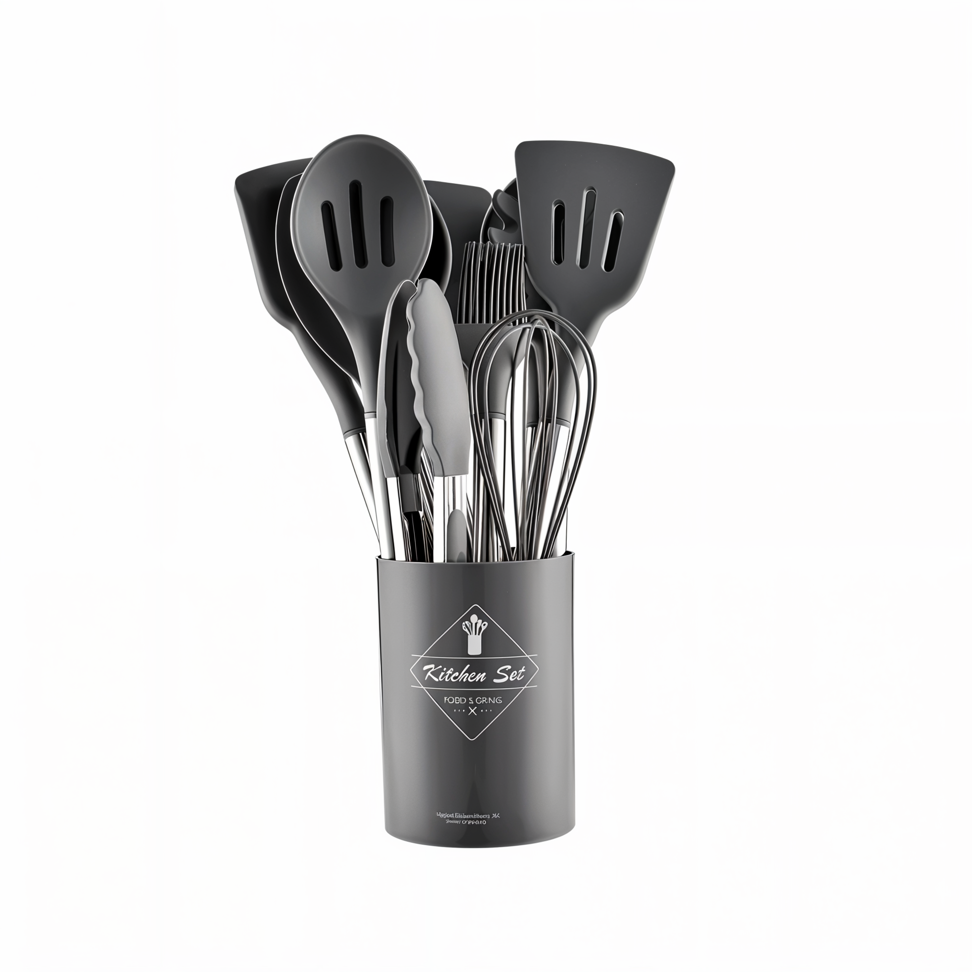 Set di Utensili da Cucina in Silicone da 12 Pezzi – Culinara Pro