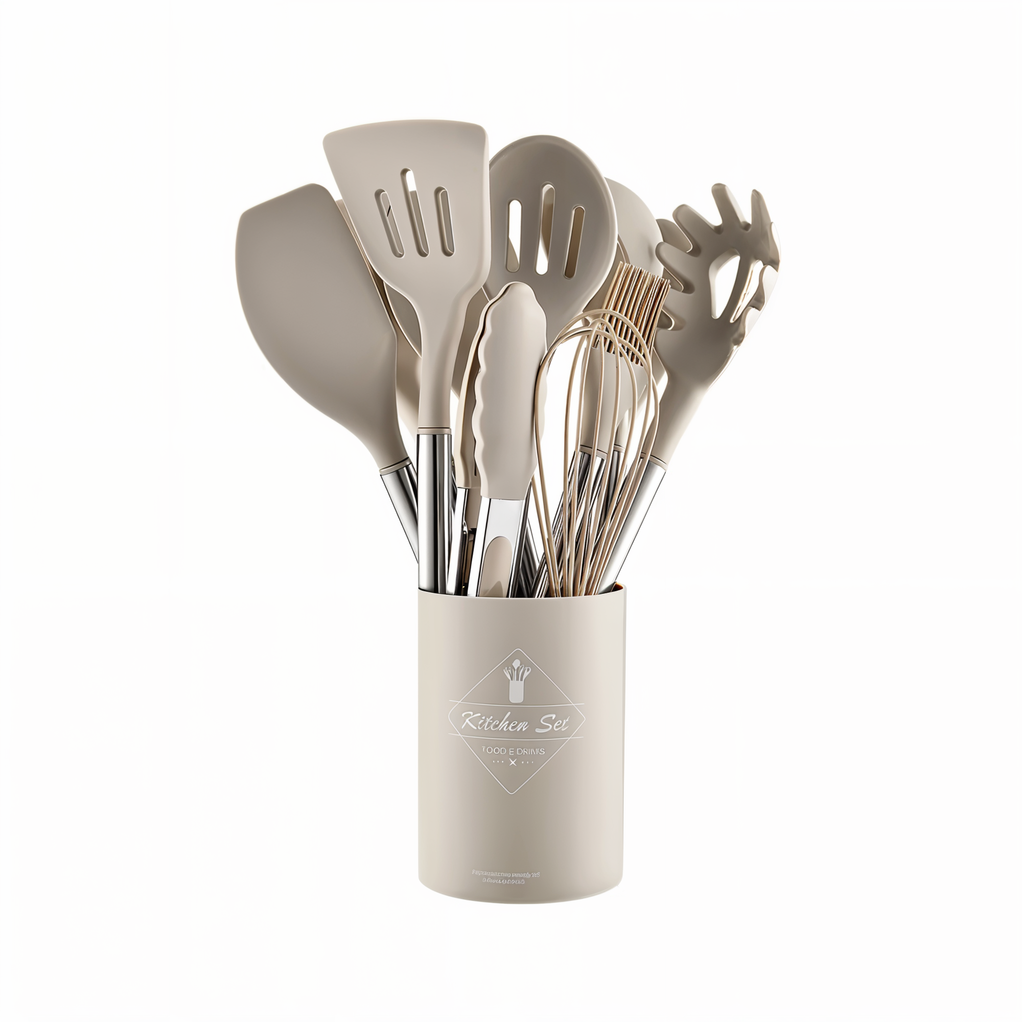 Set di Utensili da Cucina in Silicone da 12 Pezzi – Culinara Pro