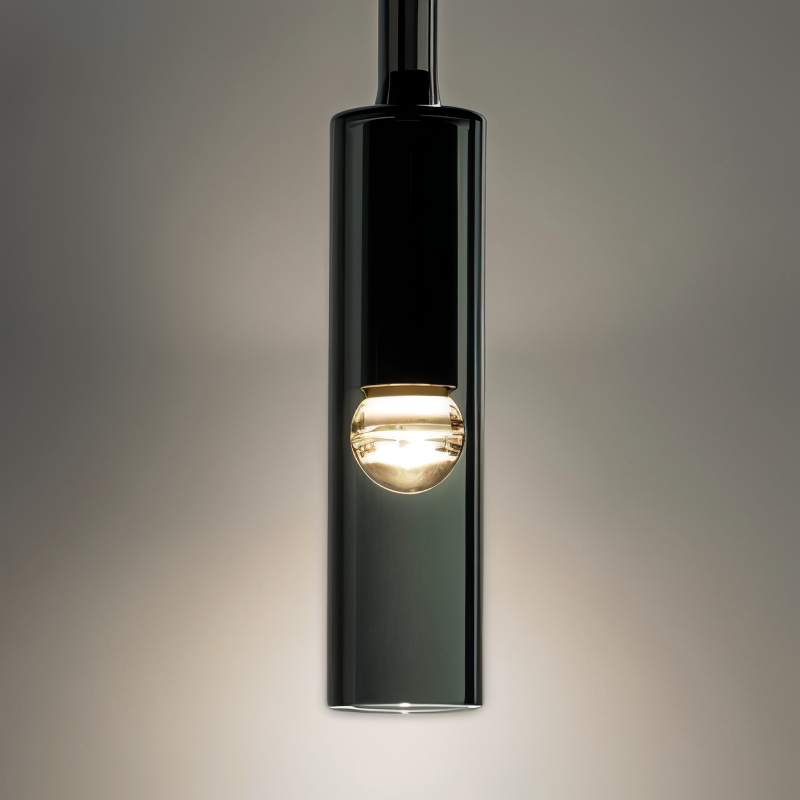 Minimal Wall Light with Smoke Glass – Orvane