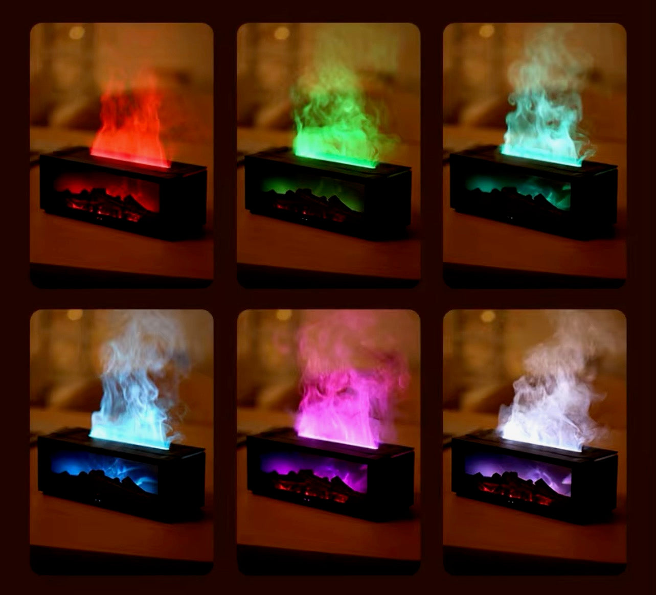 SereneGlow Luxe Diffusore | Aromaterapia e Luce LED per Sollievo dallo Stress e Comfort in Casa