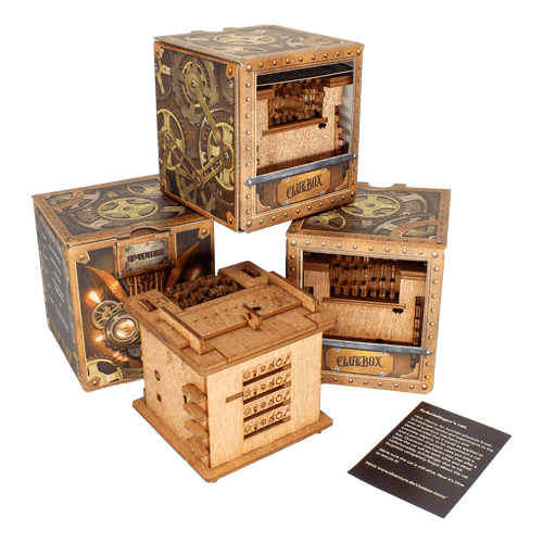 Puzzle Box di Fuga Interattivo in Legno – MindVault