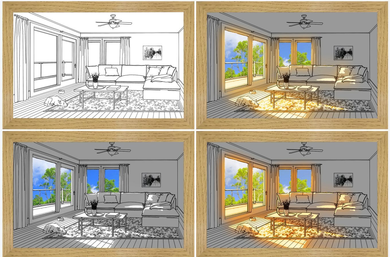 Immagine a LED – Luminza