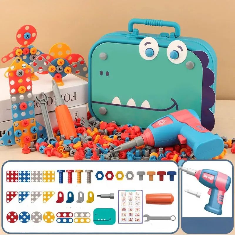 Cassetta degli Attrezzi Portatile per Bambini - BuildiBox