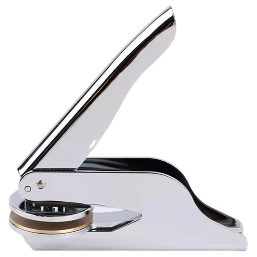 Strumento di Impronta PrestigeSeal | Personalizzazione di Libri e Cancelleria di Lusso per Impressioni Eleganti