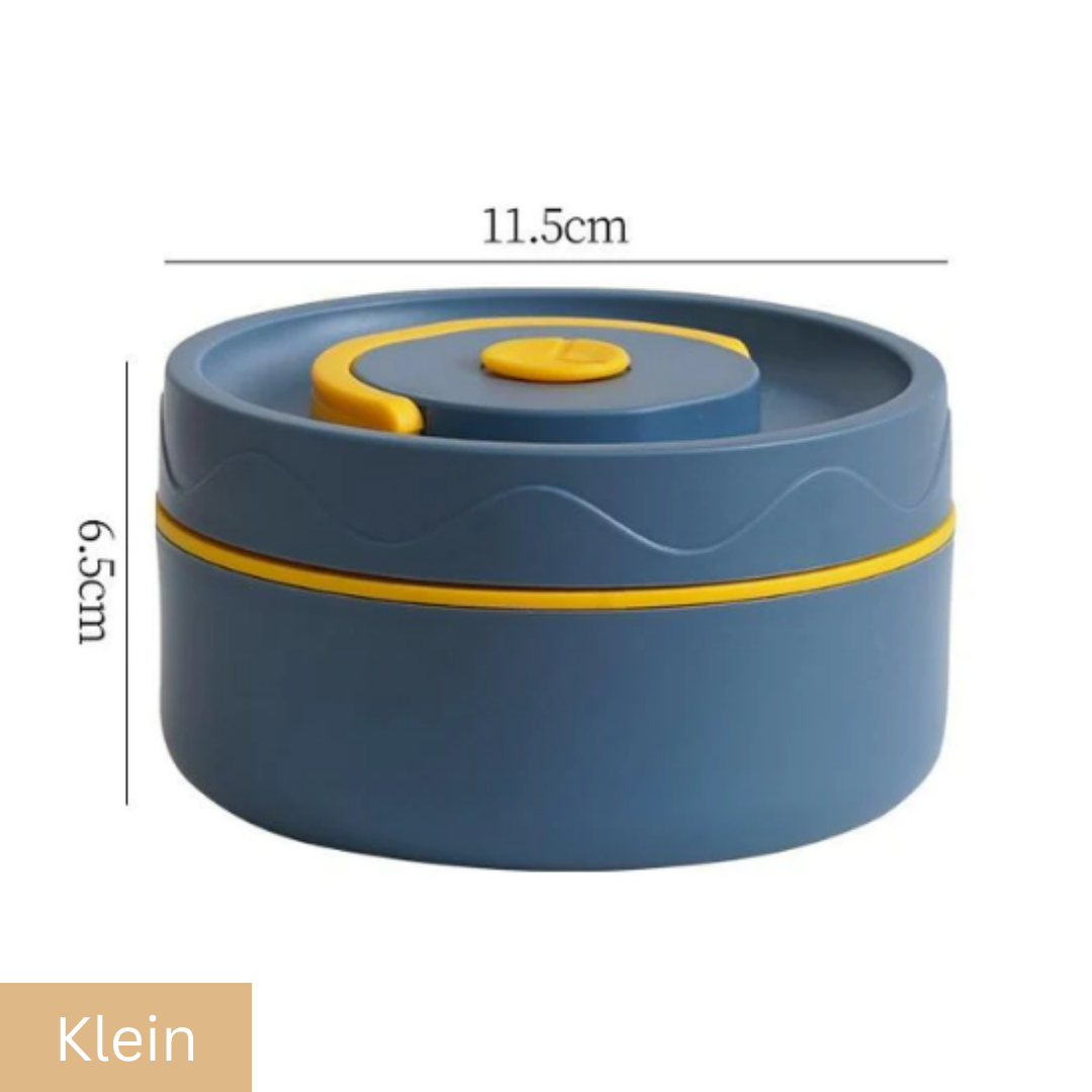 HeatKeeper Pro Lunch Box | Contenitore per alimenti in acciaio inossidabile a prova di perdite per pasti caldi e freddi