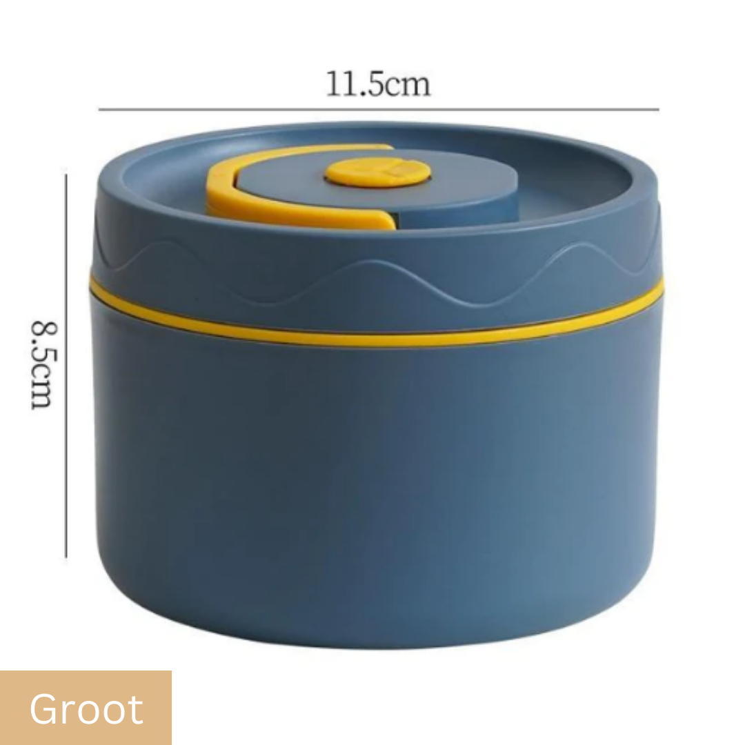 HeatKeeper Pro Lunch Box | Contenitore per alimenti in acciaio inossidabile a prova di perdite per pasti caldi e freddi