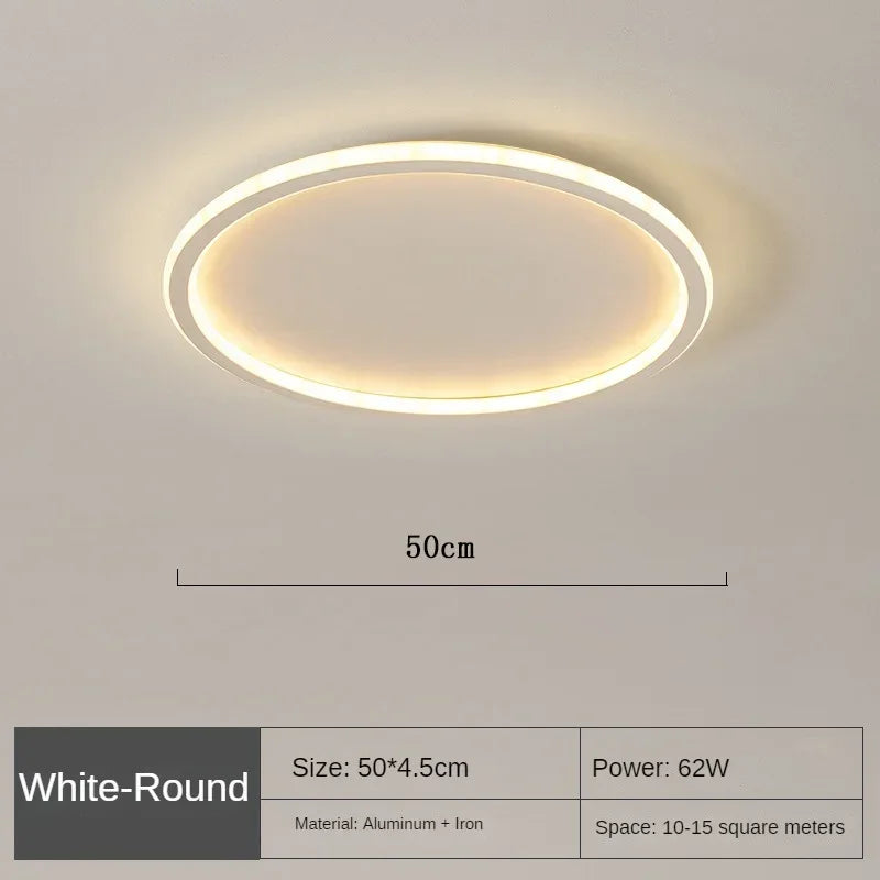 Lampada da soffitto LED scandinava – Moderna, dimmerabile e stilosa per soggiorno, sala da pranzo e corridoio