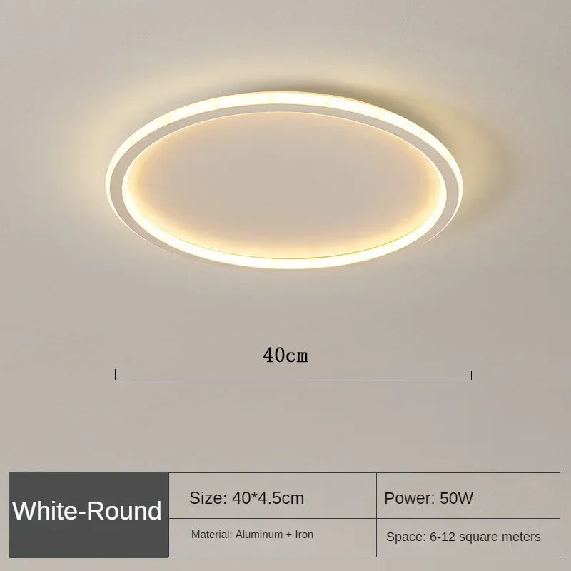 Lampada da soffitto LED scandinava – Moderna, dimmerabile e stilosa per soggiorno, sala da pranzo e corridoio