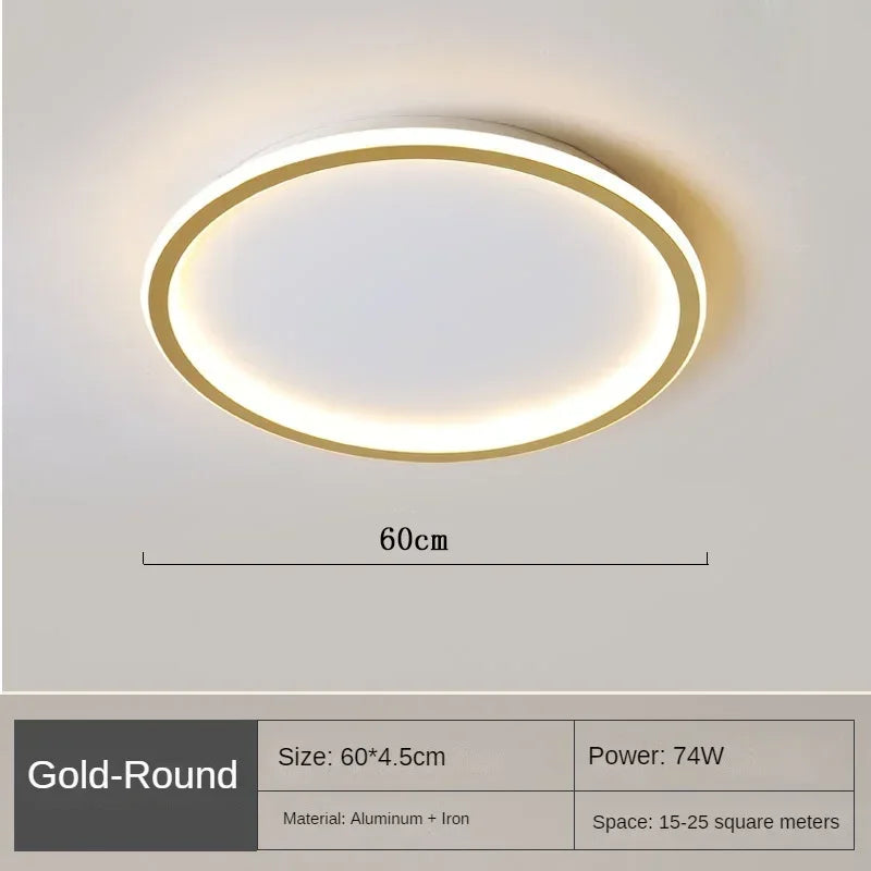 Lampada da soffitto LED scandinava – Moderna, dimmerabile e stilosa per soggiorno, sala da pranzo e corridoio