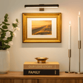 Applique murale LED | Éclairage artistique dimmable | Design en métal rechargeable | ArtGlow