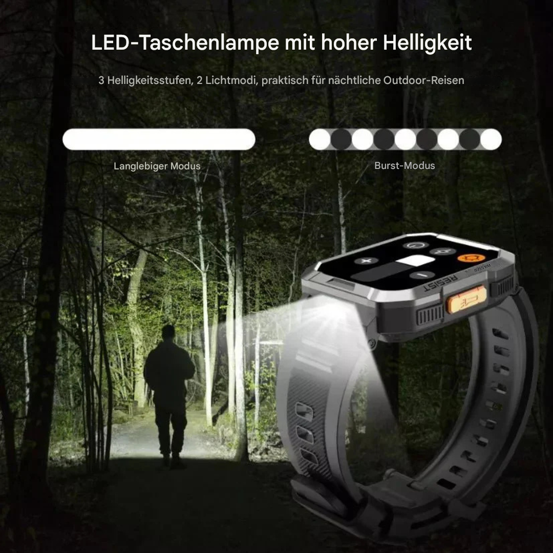 Smartwatch Robusto per Avventurieri - TrailMate