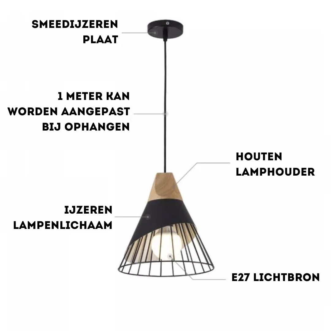 Lampada a Sospensione Industriale Scandinava alla Moda – UrbanBeam