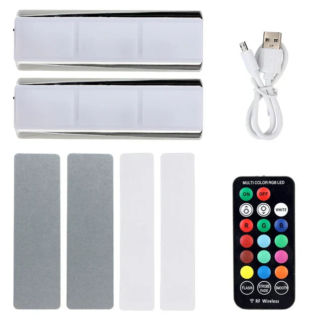 EliteAura Luci LED Premium per Auto | Illuminazione atmosferica regolabile con 13 colori e telecomando