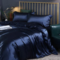 Luxe Silk Couette - Ensemble de housse de couette en soie de mûrier de luxe