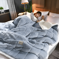 Couverture en polaire Sherpa de luxe - Super douce, incroyablement confortable et chaude