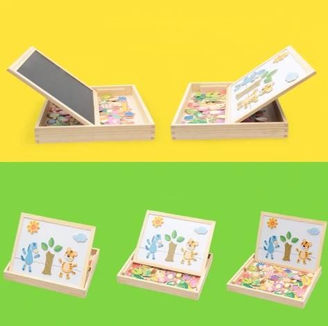 Gioco Magnetico CreativeBox – Divertimento Educativo con Puzzle e Tavola da Disegno