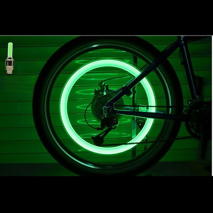 Set di 4 Tappi Valvola Illuminati – GlowRims