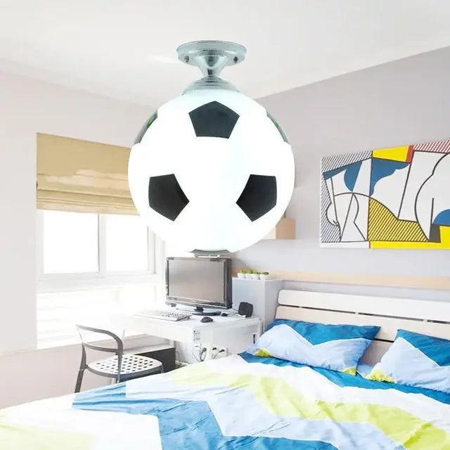 Lampada da soffitto a tema calcio – GoalBright