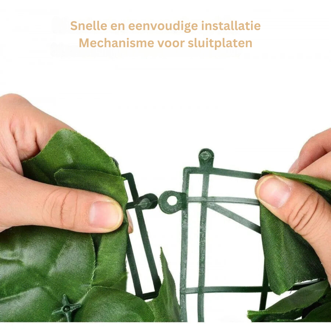 NatureCove Recinzione Espandibile in Edera Finta | Schermo di Privacy Simile alla Seta per Uso Interno ed Esterno