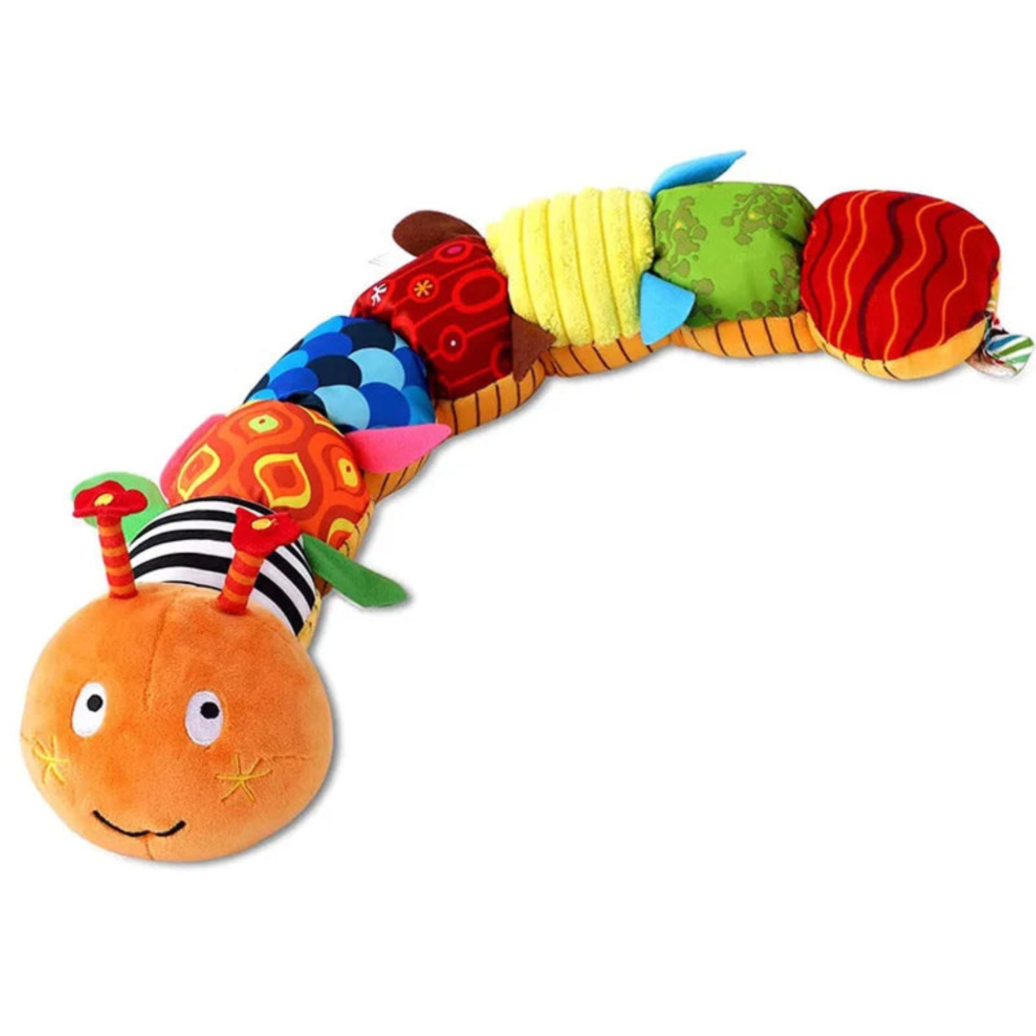 Giocattolo di Peluche Caterpillar Musicale - Interattivo e Morbido