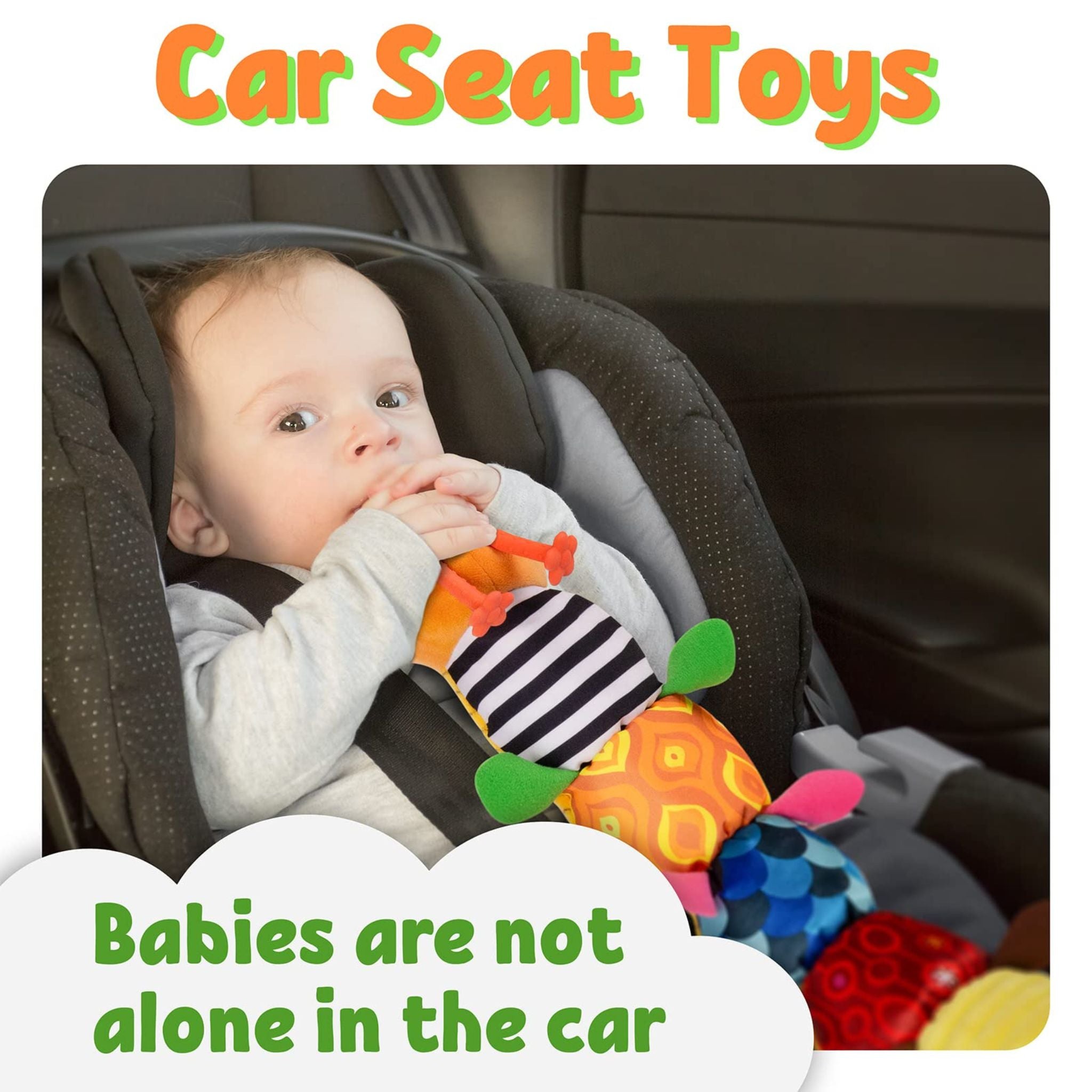 Giocattolo di Peluche Caterpillar Musicale - Interattivo e Morbido