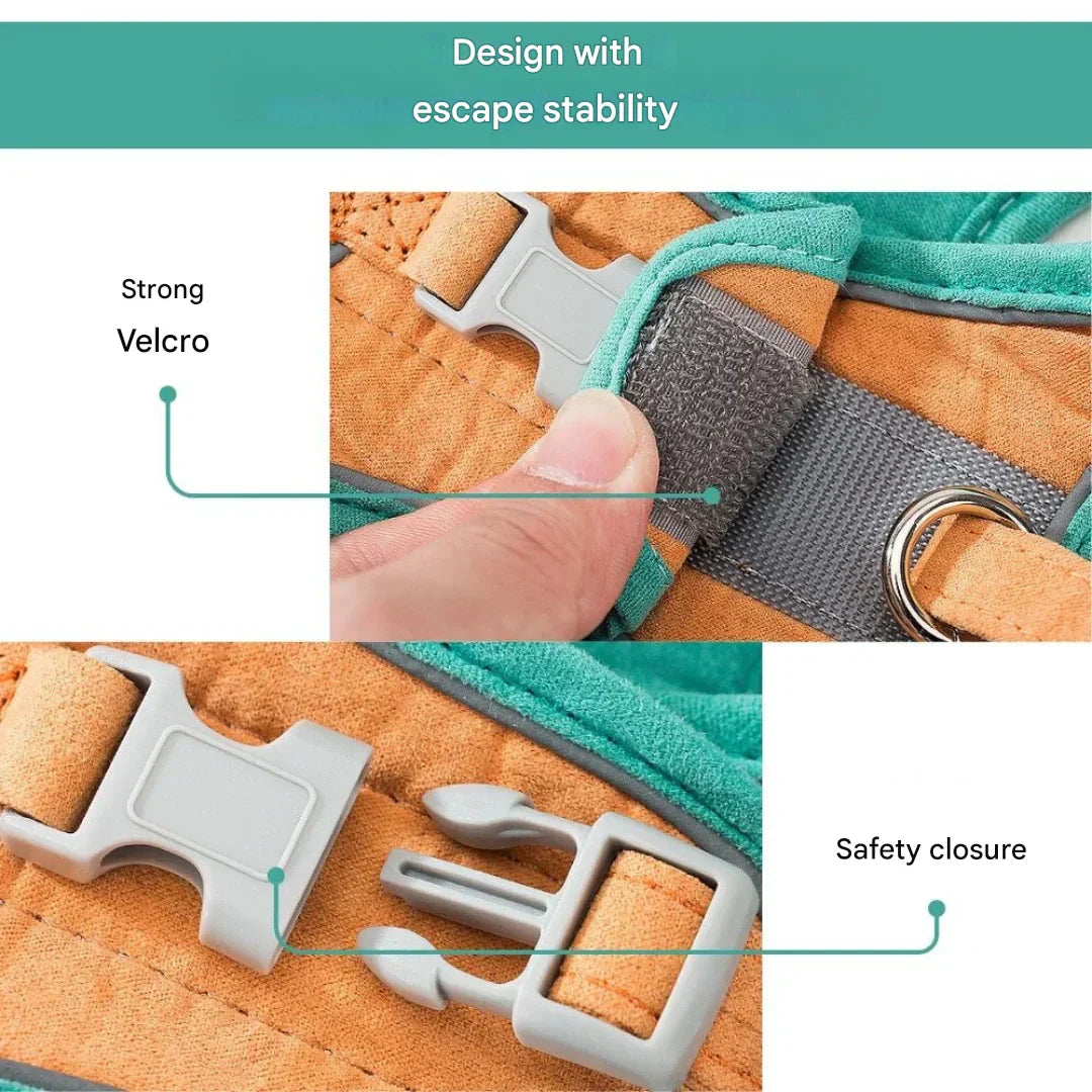 Imbracatura Regolabile per Gatti con Guinzaglio – WhiskerWander