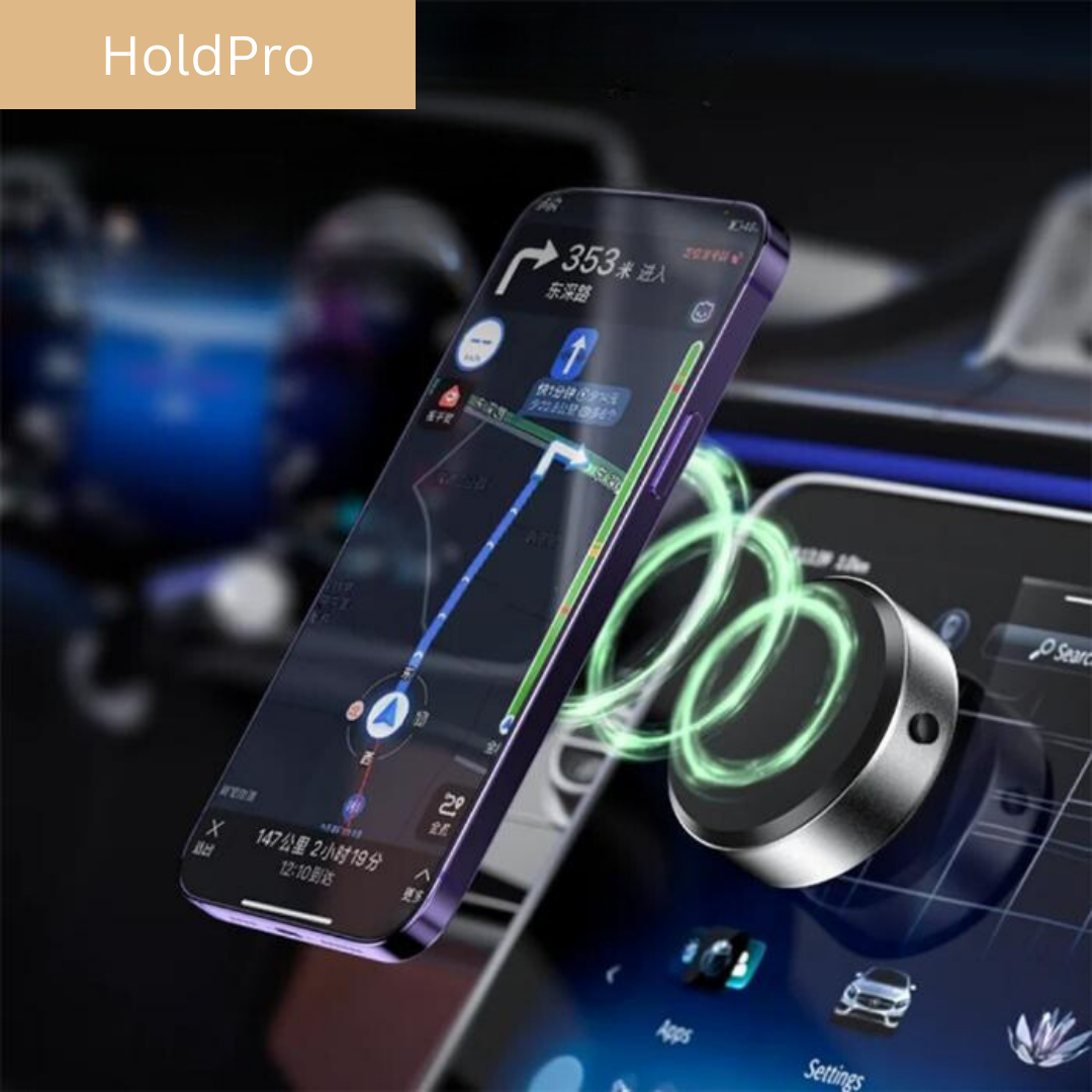Supporto Magnetico per Smartphone GripElite | Supporto Regolabile e Compatibile con Ricarica Wireless