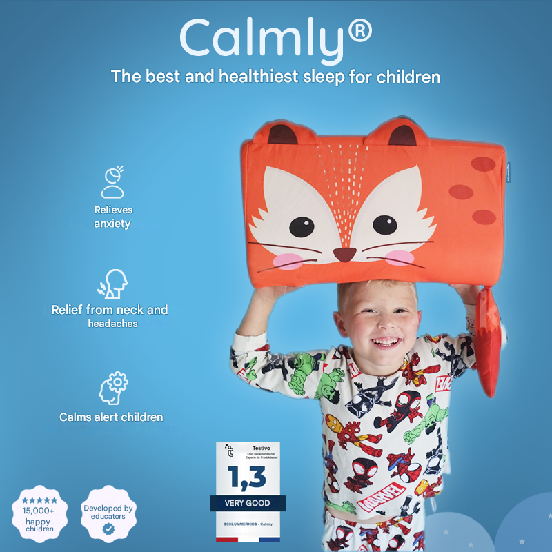 Cuscino per il Collo dei Bambini con Supporto Ergonomico – Selezione di Motivi Animali