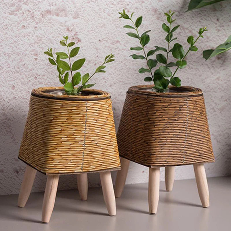 AristoBloom Vaso da Piante Sollevato | Vaso Scandinavo Minimalista Premium per Spazi Compatti