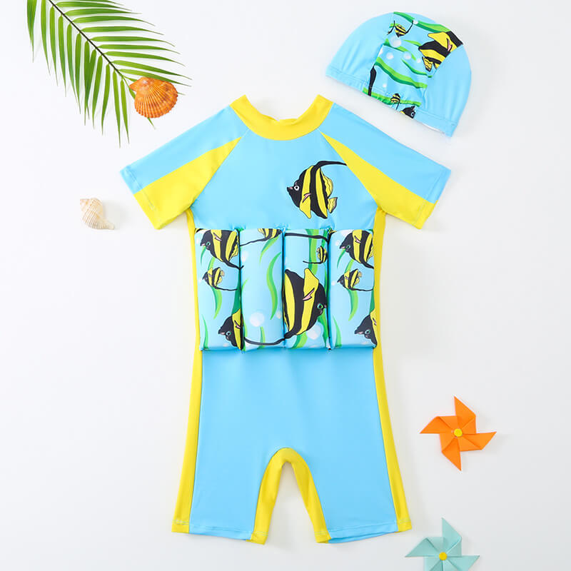 AquaGuard Giubbotto da Nuoto | Dispositivo di galleggiamento premium per la sicurezza in acqua dei bambini e la fiducia nel nuoto