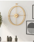 Large Nordic Minimalist Silent Wall Clock 20 Inches