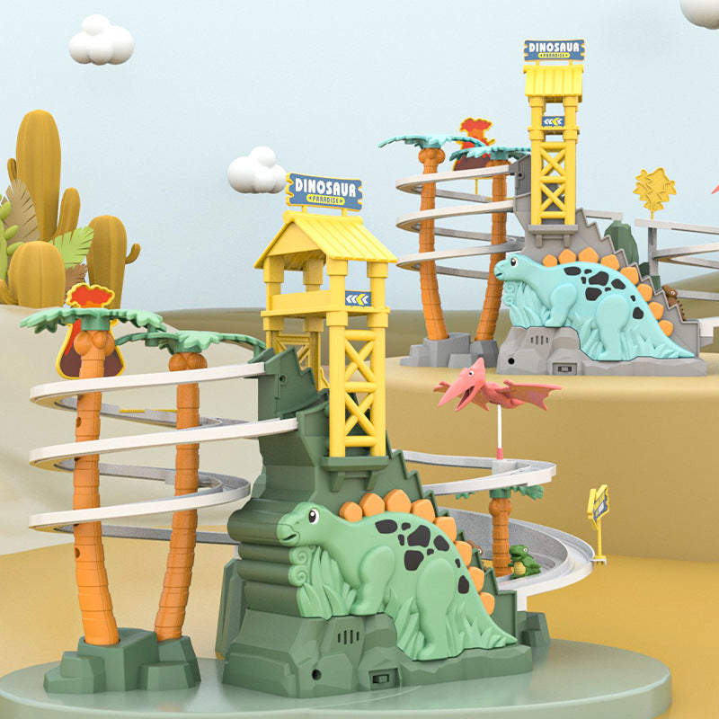 Trampolino a tema dinosauro – per un divertimento attivo