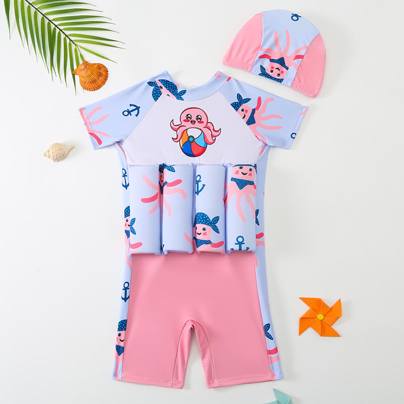 AquaGuard Giubbotto da Nuoto | Dispositivo di galleggiamento premium per la sicurezza in acqua dei bambini e la fiducia nel nuoto