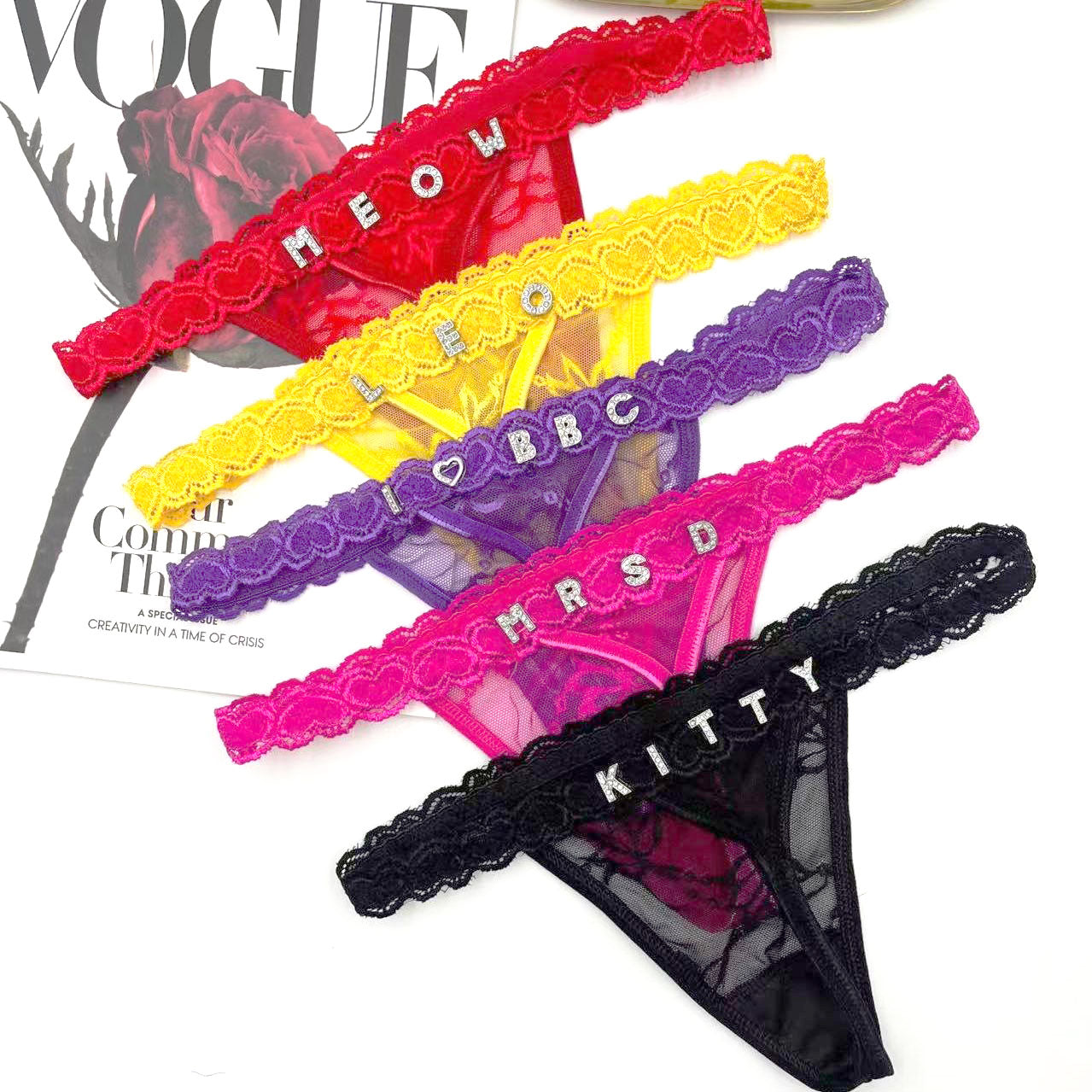 EliteAllure Lingerie Personalizzata in Cristallo | Intimi in pizzo premium per fiducia e stile