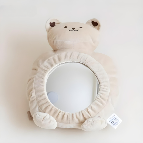 Specchietto per seggiolino auto con motivo orsetto – Sicurezza nel retrovisore