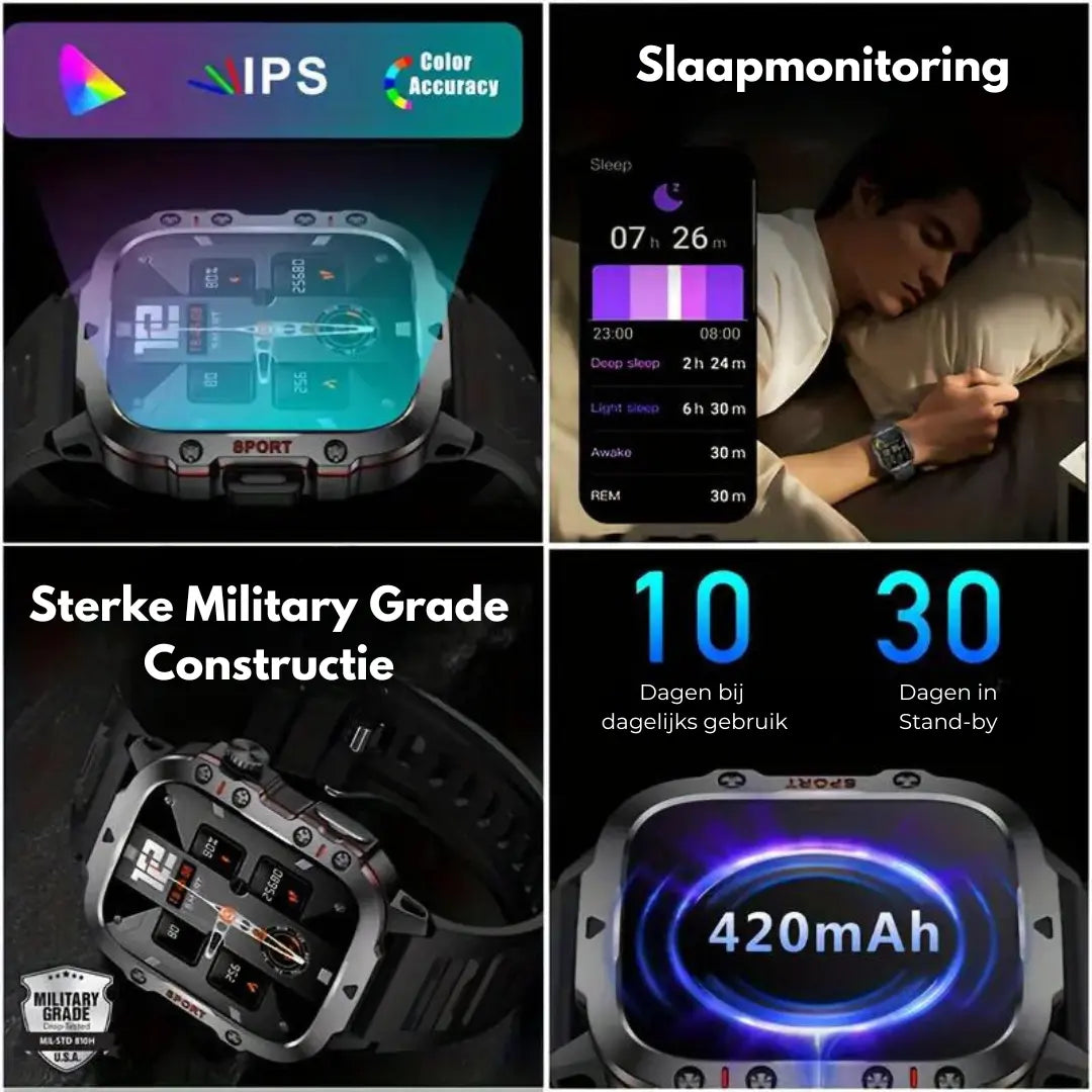 Orologio Smartwatch Outdoor Impermeabile - TrailMate